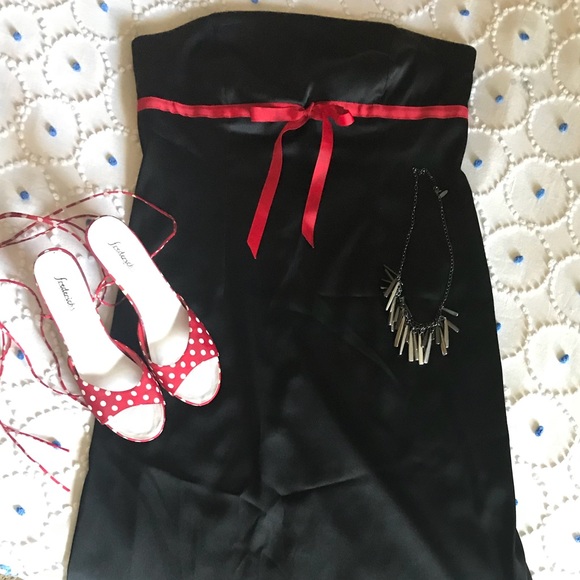 AGB Dresses & Skirts - AGB satin party dress vintage 90s